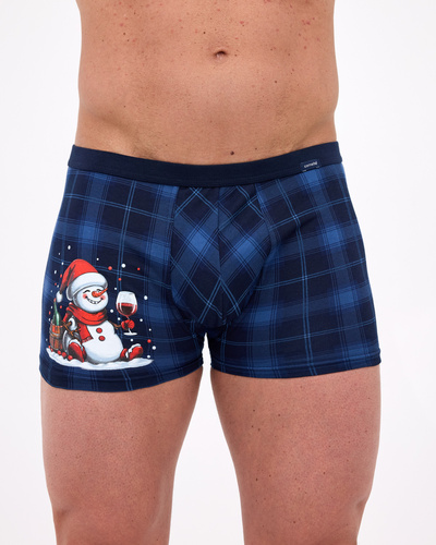 007/80 Cornette - calzoncillos de Navidad para hombre, 95% algodón 5% elastán, en caja