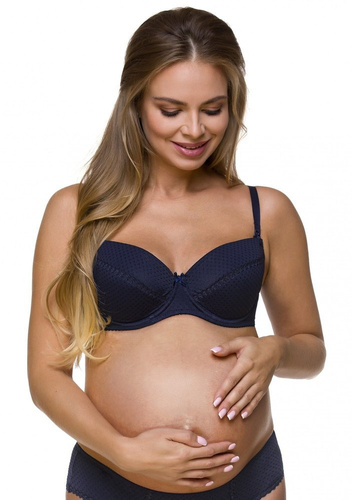 1732 Sujetador de lactancia LUPOLINE - azul marino