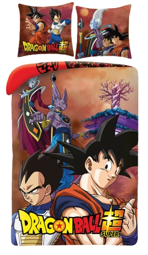 Ropa de cama infantil Dragon Ball Halantex - juego de colores, poliéster