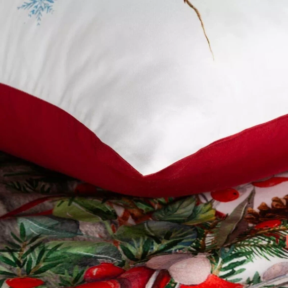 Ropa de cama navideña Charming Eurofirany chimenea 100% algodón 105 g/m²
