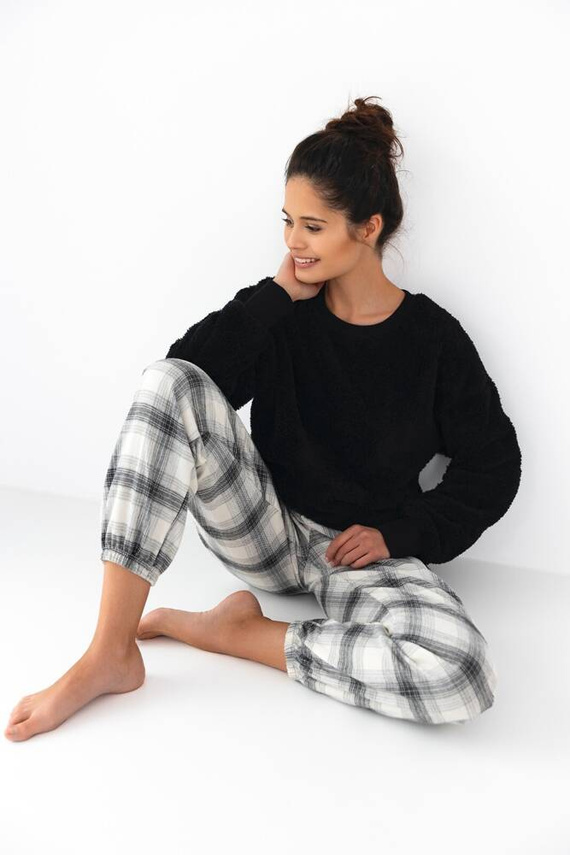 Pijama de mujer Meredith Sensis - negro