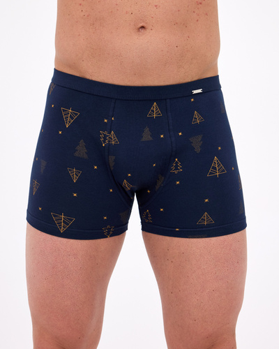 007/82 Cornette - calzoncillos de Navidad para hombre, 95% algodón 5% elastán, en caja