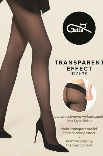 Medias Gatta Transparent Effect 50 DEN cálidas con efecto 20 DEN para invierno - milky nude