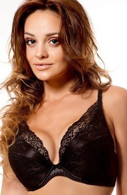 Catherine II Sujetador push-up PariPari - negro