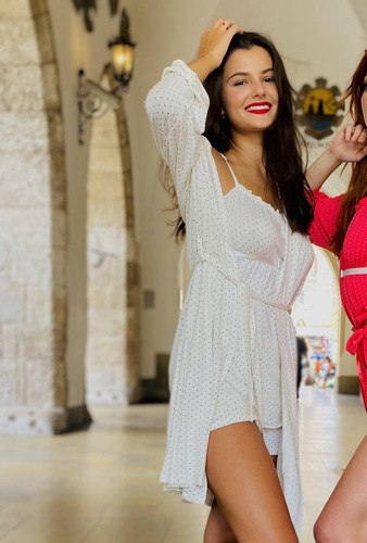 915 Pijama de mujer Dots Forex - crudo