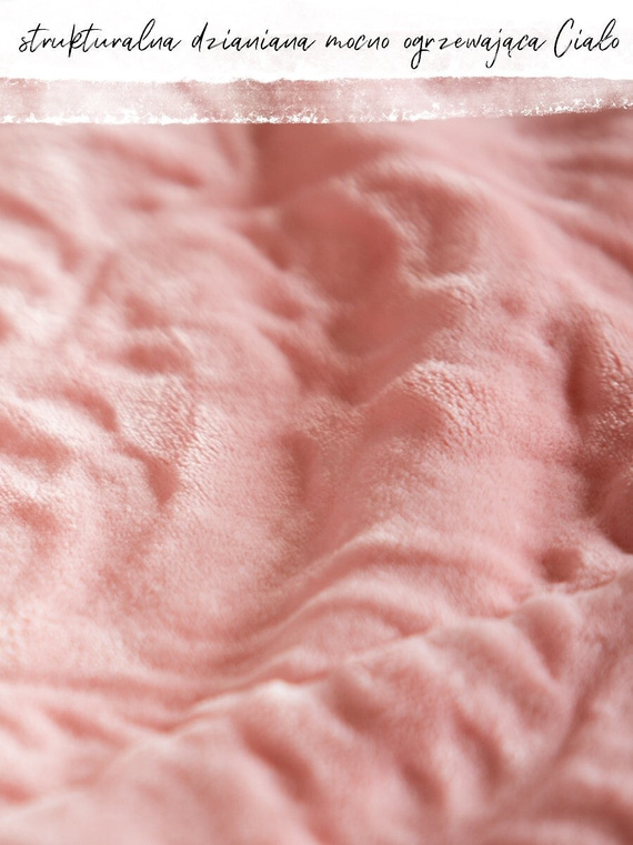 Albornoz de señora Key LGL 565 rosa- suave y elegante Velvet Super Soft