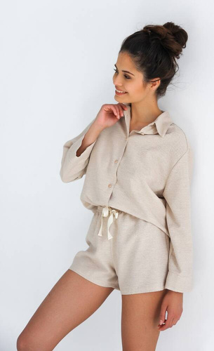 Pijama de mujer Enrica Sensis - beige