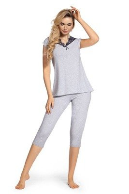 384 Clarisse Pijama 3/4 mujer - melange claro
