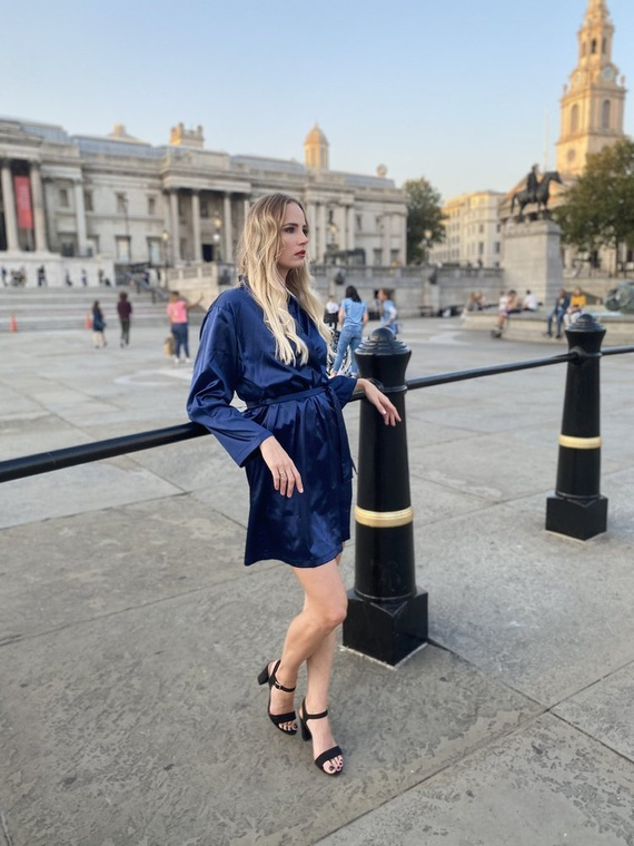 797 Bata clásica de mujer Forex - azul marino