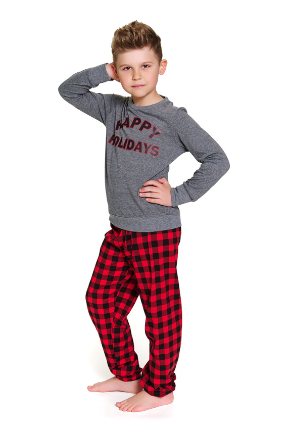 7345 Pijama para niños Gris Oscuro Doctor Nap - 100% algodón
