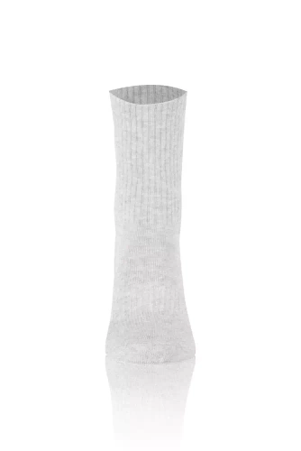 S150D Calcetines largos de rizo Italian Fashion - light melange