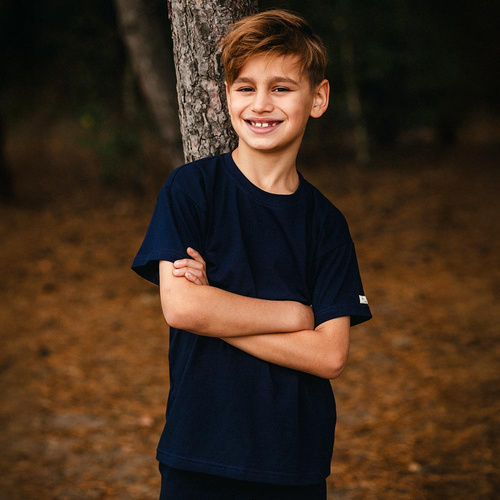 Camiseta infantil oversize Eevi Simply Comfy 100% algodón