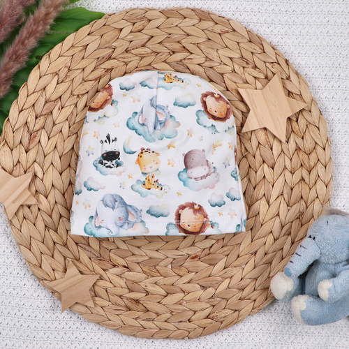 ABN-5619 Gorro para bebé Little Dreamers Nini de algodón orgánico - seguro, ecológico, cómodo