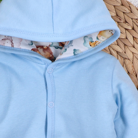 ABN-5616 Chaqueta para bebé Little Dreamers Nini de algodón orgánico - ecológica, segura, cálida