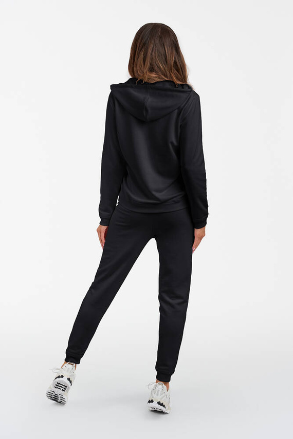 Roma Sudadera con capucha de mujer Italian Fashion - negro