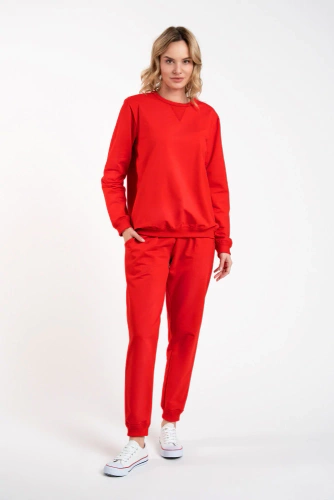 Conjunto de chándal Panamá Moda Italiana - rojo