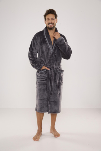 716 Bata de hombre Rafael De lafense - grafito