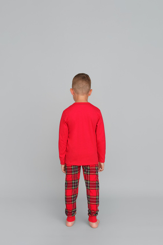 Narvik Pijama de niño Italian Fashion- rojo/estampado