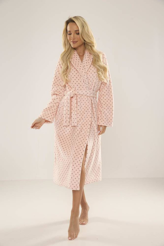 548 Albornoz largo de mujer Melanie Forex - Salmón