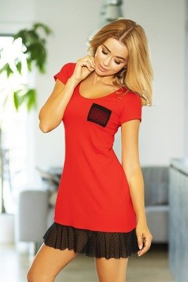 Larisa Halka Kalimo camisón de mujer - rojo