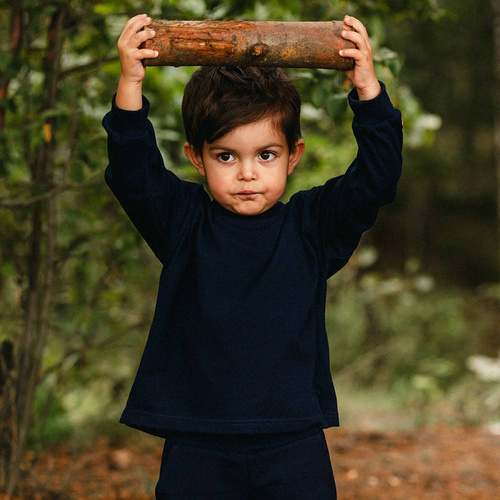 Camiseta infantil manga larga Eevi Simply Comfy 100% algodón