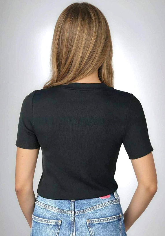 Blusa mujer Eldar Active Gessa – blusa ajustada de viscosa con escote en V