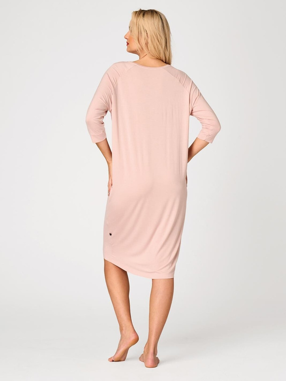 Camisón Key LND 731 color albaricoque en viscosa