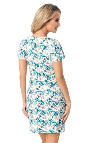 Camisón Irmina Donna - viscosa, manga corta, femenino y ligero