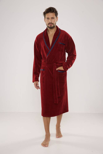 666 Bata de hombre Ronaldo De Lafense - granate