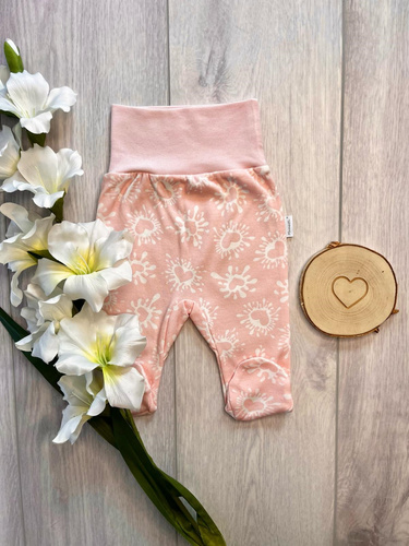 Pantalones cortos para bebé Mamatti PD16320 rosa de algodón cómodos