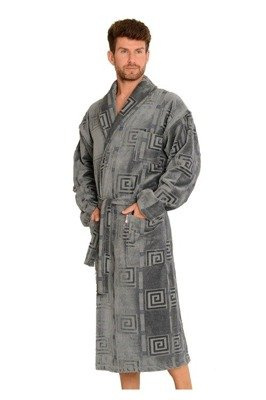 803 / 819 Bata doble de hombre de rizo Forex - Gris griego (grey greek)