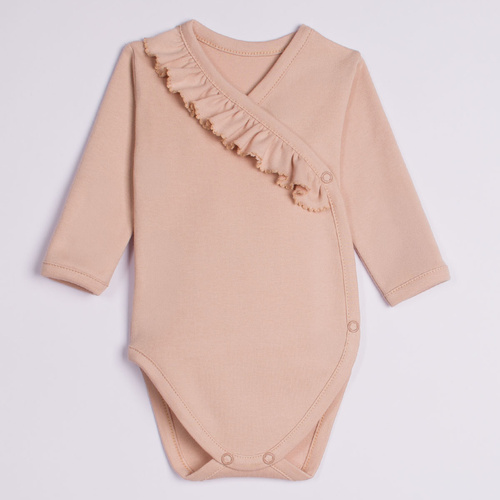 Conjunto para bebé Nicol 142107 de 5 piezas 100% algodón beige