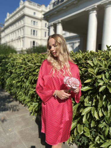 370 Bata de mujer Laurine Forex - frambuesa