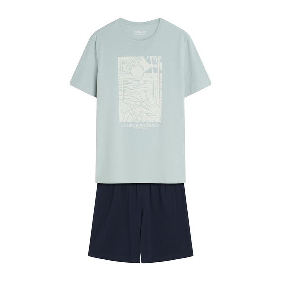 Pijama hombre 44503 Brook Henderson 100% algodón, manga corta