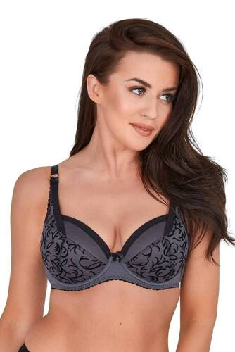 BS 1214 Sujetador push-up Cloe de Gaia - grafito