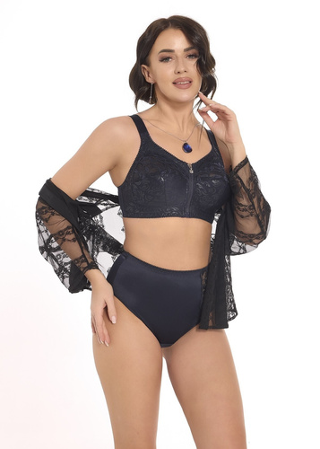Zuza 586 Viki Night Blue Sujetador Negro - suave sin aros, cómodo y elegante
