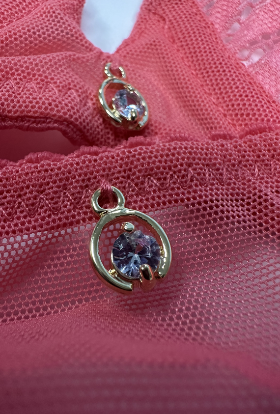 Resilque Set Tomato Red Rojo pasión - elegante conjunto de lencería para mujer