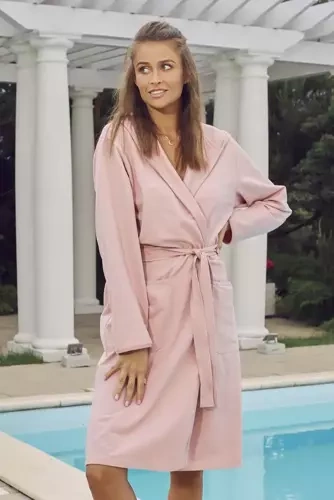 Karina Albornoz de mujer Italian Fashion - rosa empolvado