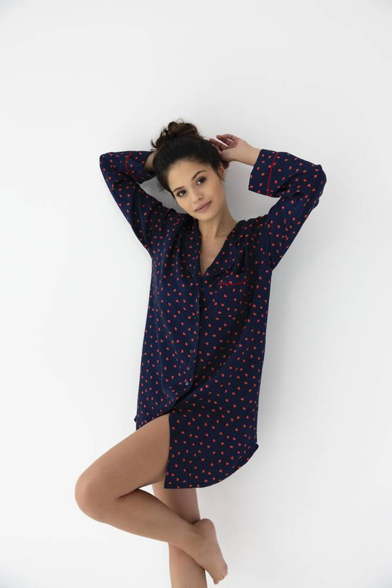 Camisón Sophia de Sensis - azul marino