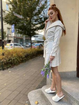 414 Bata de mujer Gianna Forex - melange