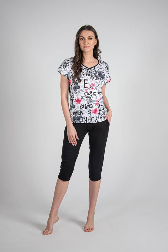 676 Soled Pijama de señora Forex - blanco