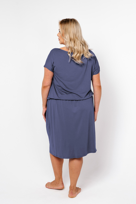 Vestido Paramo Señoras Moda Italiana - azul