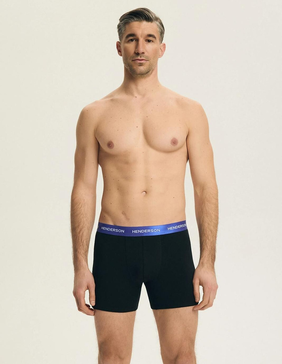 Bench Henderson 44540 negro-gris – bóxers para hombre 3-pack 93% algodón