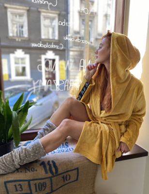 626 Abigail Bata corta de mujer Forex - miel