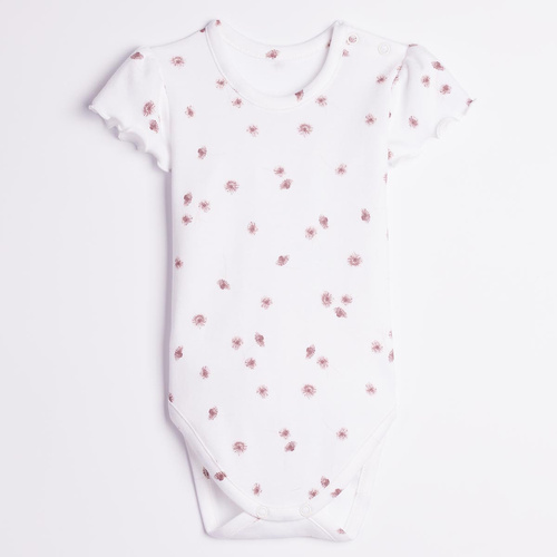 Nicol Hania 226093 Body para bebé 100% algodón con flores