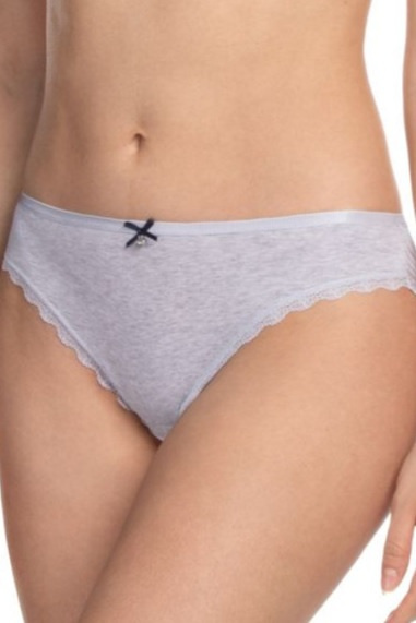 LAMA L-1479MB - mini braguitas de bikini de algodón para mujer 2 piezas