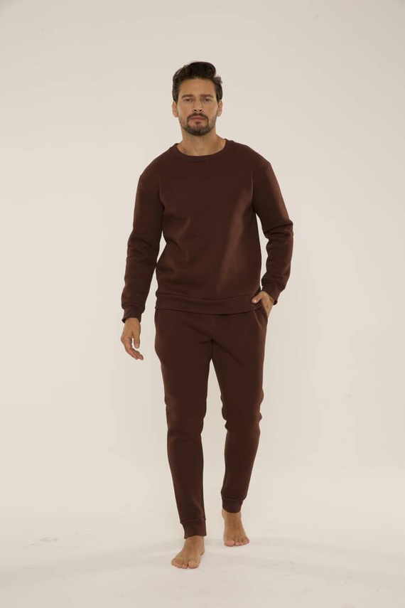 813 Indigo Chándal de hombre de De Lafense - chocolate