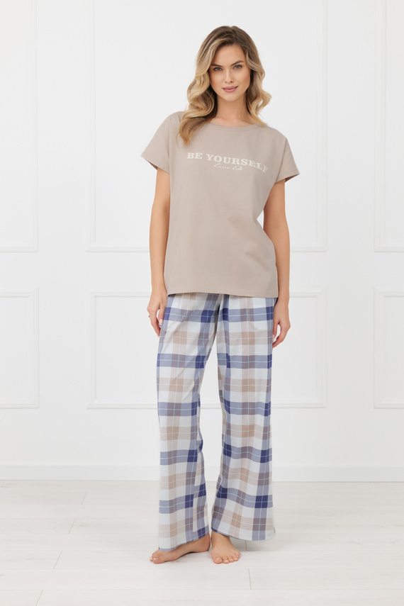 Pijama mujer Rima Italian Fashion 100% algodón pantalón largo
