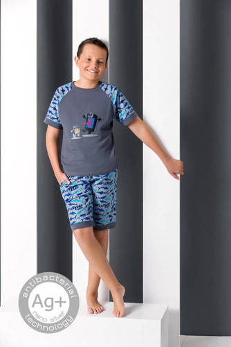 PY2008 Pijama de niño Grafito pasión