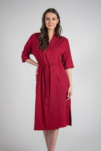 942 Visa Bata larga De Lafense - granate